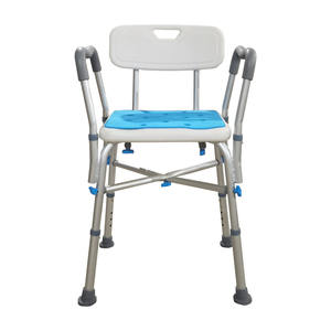 Tabouret de douche médical pliable, léger et antirouille, avec trou de drainage à séchage rapide, pour salle de bain de maison de retraite - Product Image 1