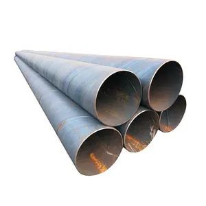 Ms Steel ERW Carbon ASTM A53 Black Iron Pipe Sch40 Welded Steel Pipe For Building Material Adequate Inventory