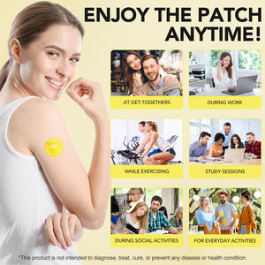 ソロトリーヘルスケアステッカー ドーパミン経皮パッチ 心の健康を向上させ、集中力をサポート リラックスのためのドーパミンパッチ - Product Image 3