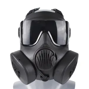 Tactisch Masker Full Face Anti-Fog Ventilator Gasmasker Voor Cs Paintball Gezichtsbescherming Cosplay Accessoires
