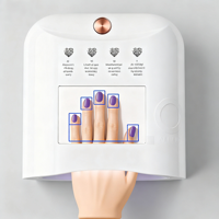 Lampe à ongles intelligente IA en promotion, séchoir professionnel LED UV pour gel, avec caméra et écran LCD, lampe de durcissement rapide et indolore pour salon de manucure