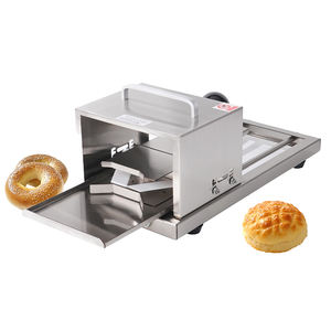 Rebanadora de Pan Manual Comercial Fabricada con Acero Inoxidable de Grado Alimenticio para Panadería, Hamburguesas y Cocina Profesional - Product Image 3