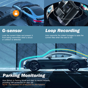 OEM 4K Phía Trước 1080P Phía Sau Với Tầm Nhìn Ban Đêm Không Dây Wifi Dashcam <span class=keywords><strong>Hidden</strong></span> Mini Bảng Điều Khiển Ghi Âm 24H An Ninh Màn Hình Cho Xe Ô Tô - Product Image 6