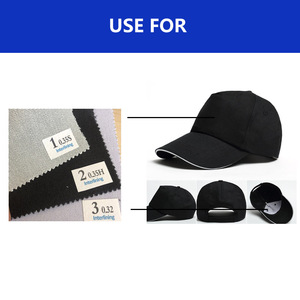 Bán Buôn Hat Stiff Fusible Dệt <span class=keywords><strong>Polyester</strong></span> Nhà Sản Xuất <span class=keywords><strong>Interlining</strong></span> Vải Cho Cap - Product Image 6