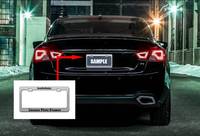 Bingkai Plat Nomor Plastik Tebal Berkualitas Tinggi untuk Sepeda Motor Mobil dengan Logo Kustom, Ukiran Laser Pribadi, dan Pencetakan UV