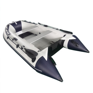 Professional Red Inflatable Sport <b>Yacht</b> 2/3 Person High Performance Aluminum Folding Boat for Fishing & Rowing HY-SD-430 Inflata - Product Image 6