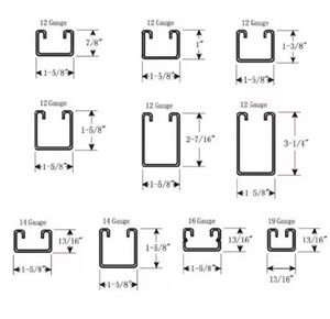 Profilé en C en acier Q235 personnalisé, galvanisé à chaud, dimensions AiSi 41x41 41x21, canal de fixation électrique fendu, pliage - Product Image 4