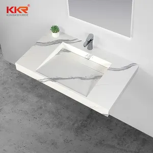 KKR Lavatório Novo Design Italiano Mobília Do Banheiro Louças Sanitárias Lavatório Duplo Pia