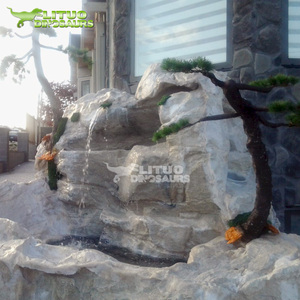 Fontaine de roche artificielle, décoration extérieure et intérieure, montagne en cascade - Product Image 5