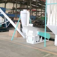 Broyeur de maïs compact pour l'élevage, capacité 800 kg, broyeur à marteaux type 420