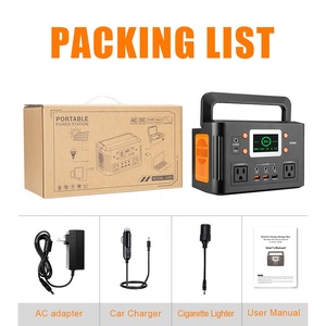 Bán buôn 260 Wát di động năng lượng mặt trời trạm năng lượng mặt trời bảng điều khiển di động Lithium Ion pin 178wh Công suất tinh khiết Sine Wave Inverter cho cắm trại - Product Image 6