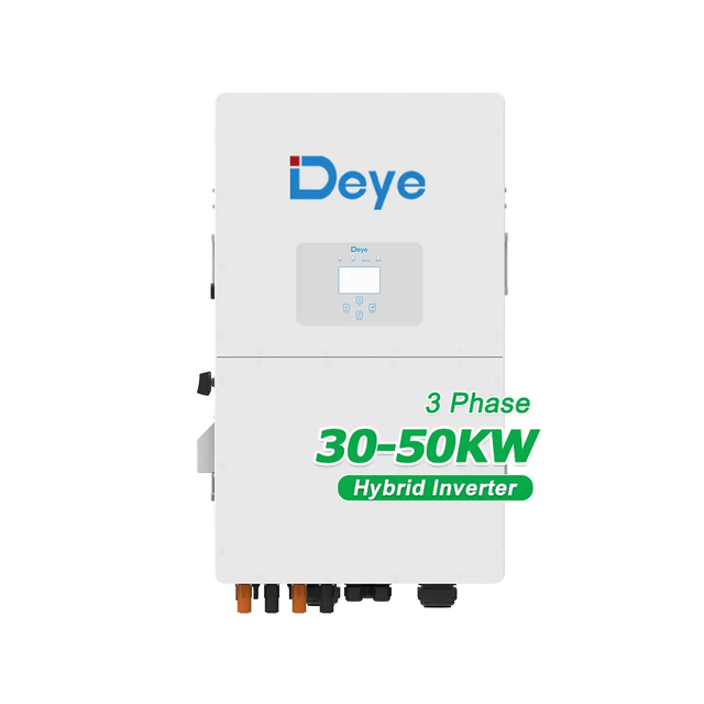 Hot Sale Deye Hybrid Inverters for Solar Energy High Voltage Systems 30kw 40kw 50kw Three-Phase Inverter 380V Bulk Pricing Model