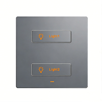 Interrupteur intelligent Wifi TUYA fourni par l'usine Lanbon, compatible avec Alexa et Google Voice Control