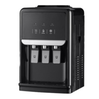 Compresseur de distributeur d'eau de comptoir type de table de refroidissement refroidisseur d'eau pour une utilisation au bureau à domicile avec verrouillage de sécurité pour enfants à eau chaude