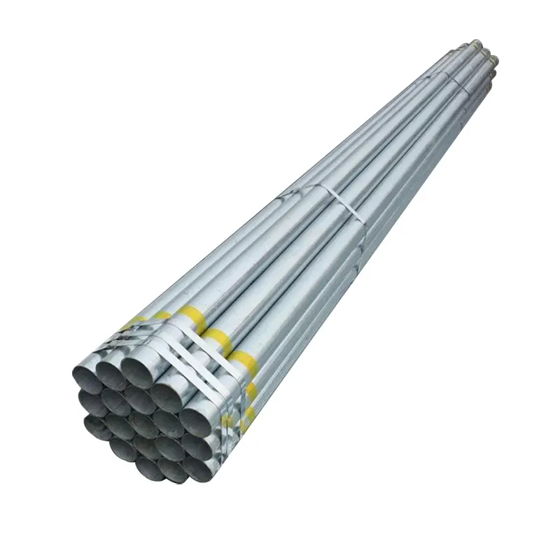 Tubo d'acciaio rotondo galvanizzato dn50/tubo d'acciaio galvanizzato Pre tubo galvanizzato per la costruzione