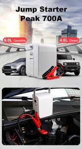 Портативная электростанция, солнечный генератор, высокая мощность, 27000 мАч, DC/AC, светодиодный фонарь, пусковое устройство для автомобиля, грузовика, мотоцикла, 100 Вт, 700 А - Product Image 3