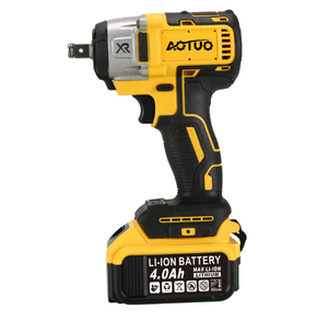 Hot Sale Two-Piece Brushless Impact Wrench Angle Set 1/2 Socket Drive Customized OEM Lithium Battery Hard Case 1-Year Hard Case - Product Image 2