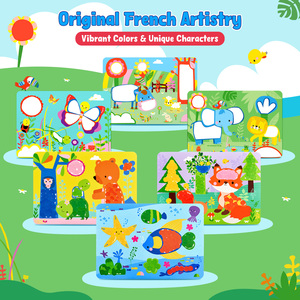 Joycat Giochi Educativi per la Prima Infanzia, Serie Animali, Kit di Adesivi Fai-da-Te per Arte e Artigianato, Giocattoli Educativi per Bambini - Product Image 5