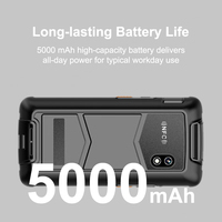 Terminal portable Android PDA NFC avec lecteur de codes-barres 1D/2D, robuste, pour inventaire, Android 11.0