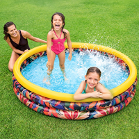 Piscine gonflable d'extérieur personnalisable, portable, pour la famille et les enfants, pour des moments de plaisir estivaux