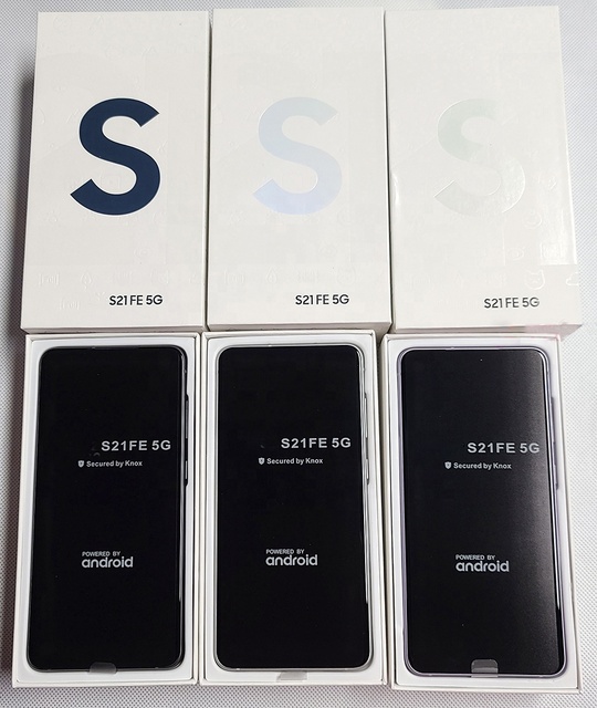 Original Unlocked Phones Mobile Used Android 6.4 Inch US Version for Am Sung S21 FE 5G Smartphone Second Hand S22 S23 FE