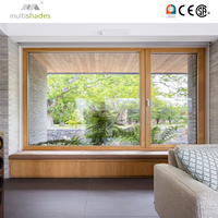 Fenêtre oscillo-battante en aluminium noir sur mesure, double vitrage, design anti-impact, fabriquée à Foshan, pour applications extérieures de cuisine et de bâtiment
