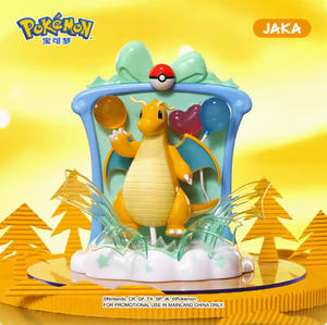 Cadre photo Baokemeng Happy Party assemblé, <span class=keywords><strong>Pikachu</strong></span> GengGui Fat Ding Meow Meow, modèle fait à la main, boîte Ming, ornements - Product Image 3