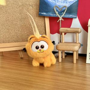 Auténtico Llavero Colgante de Peluche de <span class=keywords><strong>la</strong></span> Versión Familiar de <span class=keywords><strong>la</strong></span> <span class=keywords><strong>Película</strong></span> de <span class=keywords><strong>Garfield</strong></span>, Relleno de Algodón PP, Juguete Decorativo para Cumpleaños y Alivio del Estrés - Product Image 1