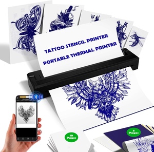 เครื่องพิมพ์ลายสักพกพาขนาดเล็ก 500 กรัม รุ่น A4 พร้อมพอร์ต USB ความละเอียด 200 DPI มีสินค้าในสต็อก-ของขวัญที่สมบูรณ์แบบสำหรับงานปาร์ตี้/เทศกาล - Product Image 1