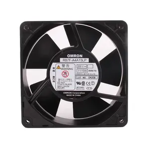 Omron AC200V 11/10W EC AC 12CM 12038 haut volume d'air châssis double roulement à billes R87F-A4A15LP ventilateurs de refroidissement