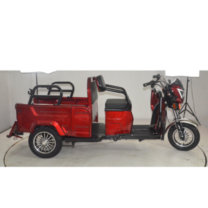 Triciclo Eléctrico para Adultos de 3 Ruedas, Venta al Por Mayor de Fábrica, para Carga y Pasajeros, Doble Propósito, Gran Espacio - Product Image 4