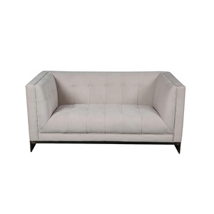 Blanco ocio hogar sofá moderno de estilo europeo de tela muebles canapé tela sofá Sala <span class=keywords><strong>2</strong></span> de asiento del sofá - Product Image 2