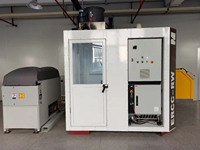 Cellule robotisée à 6 axes de type tiroir avec pompe de haute précision pour découpeurs à jet d'eau de matériaux composites résine et fibre de verre, machines industrielles