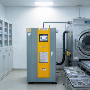 Nuova <span class=keywords><strong>Caldaia</strong></span> Industriale Futuristica ad Alta Efficienza Energetica, Elettrica a Bassa Pressione, Verticale, Automatica, in Acciaio al Carbonio - Product Image 3