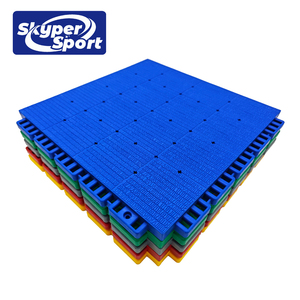 Baldosas de Suelo Deportivas Encajables Multiusos para Gimnasio, Voleibol, Bádminton, Pickleball, Fútbol Sala, Baloncesto - Product Image 1