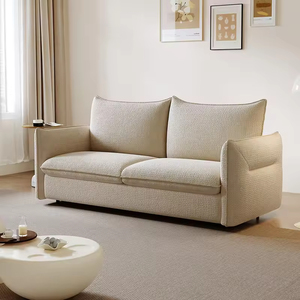 Sofá Cama Extraíble Plegable Divano Letto Sofá Come Bed Sofá Cama Doble Rodante Plegable Moderno con Colchón Grueso para Hotel - Product Image 4