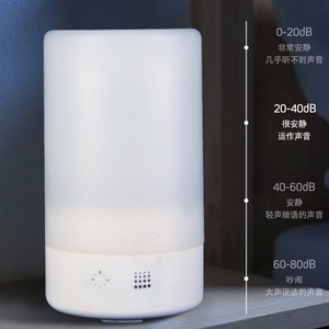 <b>Humidifier</b> For Home Desktop Bedside Bedroom Quiet Large Spray Rechargeable Portable Air Purifier - Product Image 3