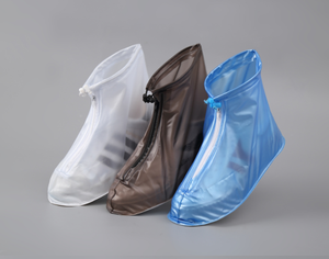 Copriscarpe pieghevole impermeabile in PVC leggero <span class=keywords><strong>riutilizzabile</strong></span> per le stagioni autunnali estive invernali - Product Image 3