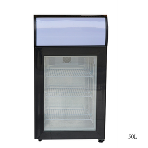 High Quality Household <strong>Fridge</strong> Sale 55L Black Glass Door <strong>Custom</strong> <strong>Magnet</strong> Small Stand <strong>Fridge</strong> - Product Image 3