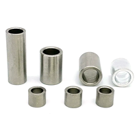 Accessoires de fixation murale pour panneaux en verre acrylique, entretoises en métal noir, argent, or, acier inoxydable, vis d'entretoise