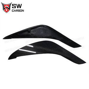 Guarnición de puerta lateral de estilo OEM de fibra de carbono para Toyota GR <span class=keywords><strong>Supra</strong></span> MK5 A90 A91, Panel lateral con acabado brillante, Kit divisor de deriva, parachoques de coche - Product Image 3