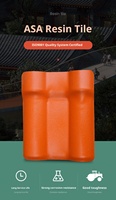Tuiles de toiture ondulées en PVC enduit ASA et tuiles de toiture en résine synthétique pour atelier et maison extérieure, durée de vie 30 ans