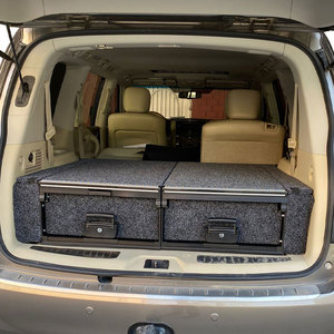 Tiroir de rangement renforcé VRD4X4 SUV Y62, glissière de réfrigérateur, tiroir de chargement 4x4, spécifié pour Patrol Y62 Nissan - Product Image 6