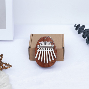 Mini piano de pulgar directo de fábrica <span class=keywords><strong>con</strong></span> 8 <span class=keywords><strong>notas</strong></span> regalo de instrumento Musical portátil Kalimba - Product Image 2