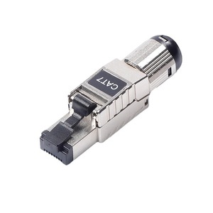 Connecteur RJ45 blindé en métal Cat7 8P8C, prise réseau Ethernet suspendue en ligne, 10 Gbit/s - Product Image 3