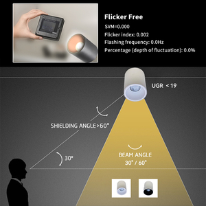 Thương mại trong Nhà Trần IP65 không thấm nước mặt dây chuyền spotlight có thể điều chỉnh thay đổi độ sáng bề mặt gắn Kích thước trung bình đèn - Product Image 4