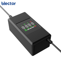 Chargeur automatique de batterie au plomb-acide 60V DC 3A pour trottinettes électriques, cyclomoteurs, voitures électriques, vélos électriques