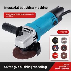 Outil électrique portatif sans balais de 4 pouces (100 mm) haute puissance pour découpe, meulage et polissage, avec disque de meulage et moteur haute performance - Product Image 4