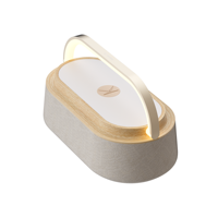 KUANGXIANG 2026 Haut-parleur portable sans fil tendance tout-en-un 6-en-1 avec poignée de transport, lumière USB, radio, alarme et support