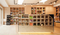 Étagères de bibliothèque en bois personnalisées, présentoir, mobilier de librairie, design, vente en gros, armoire murale de librairie, étagères
